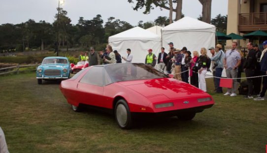 1979 Ford Probe I Ghia Concept Burned Leaving Monterey Car Week