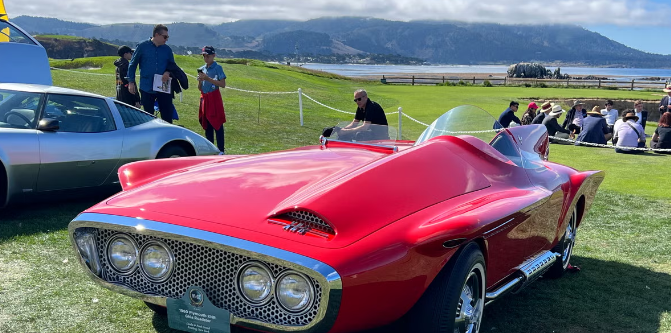 Photos of Wedge-Shaped Concepts and Prototypes from Pebble Beach